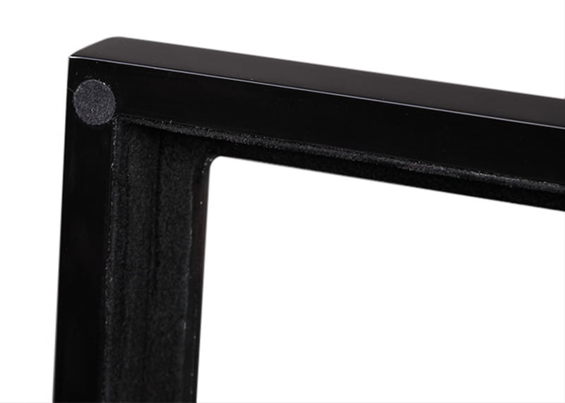 High Glossy Black 25 Watch Case with Tempered Glass Display