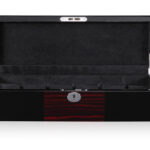 Ebony with Black High Glossy Arc 6 Watch Case with Velvet Interior