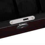Ebony with Black High Glossy Arc 6 Watch Case with Velvet Interior