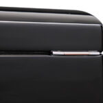Ebony with Black High Glossy Arc 6 Watch Case with Velvet Interior