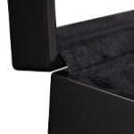 High Glossy Black 10 Watch Case with Acrylic Display Window