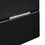 High Glossy Black 10 Watch Case with Acrylic Display Window