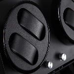 High Glossy Black 4-Watch Winder with 6-Watch Storage with Door Sensor