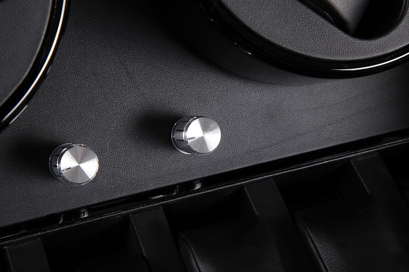 High Glossy Black 4-Watch Winder with 6-Watch Storage with Door Sensor