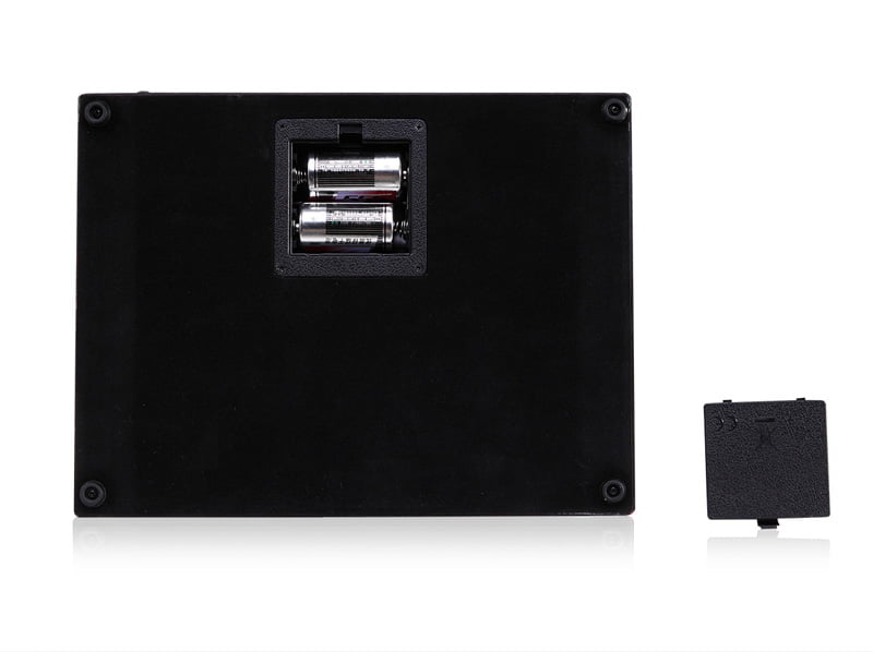 Watch winder base with battery power compartment and removable cover