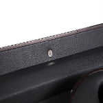 8-watch winder black PU leather-wrapped interior with metal fitting detail