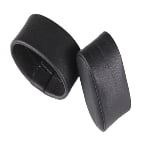 8-watch winder removable black watch cushions with textured PU leather surface