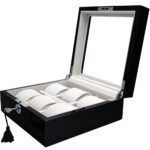 High Glossy Black with Beige 6 Watch Case