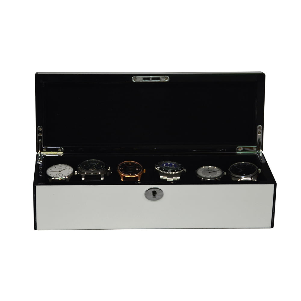 White High Glossy 6 Watch Case