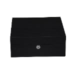 watch box with six cushions and black velvet interior