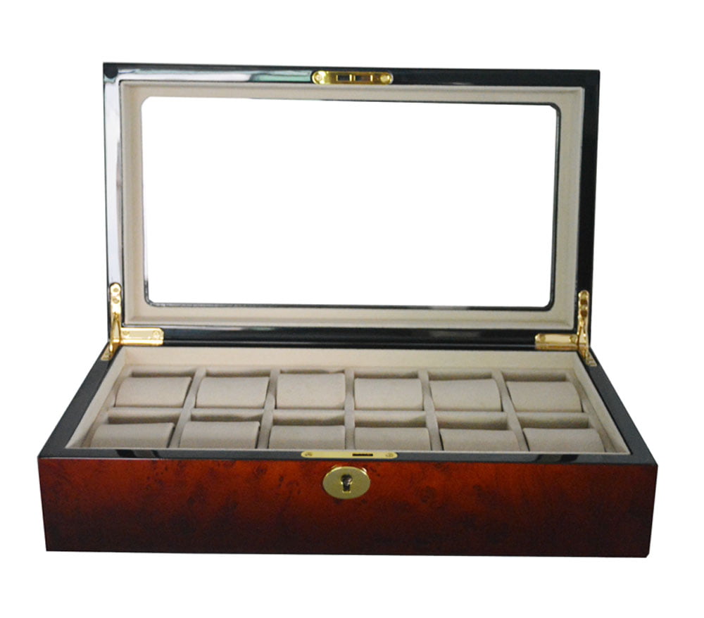 High Glossy Camphor with Apricot 12 Watch Case