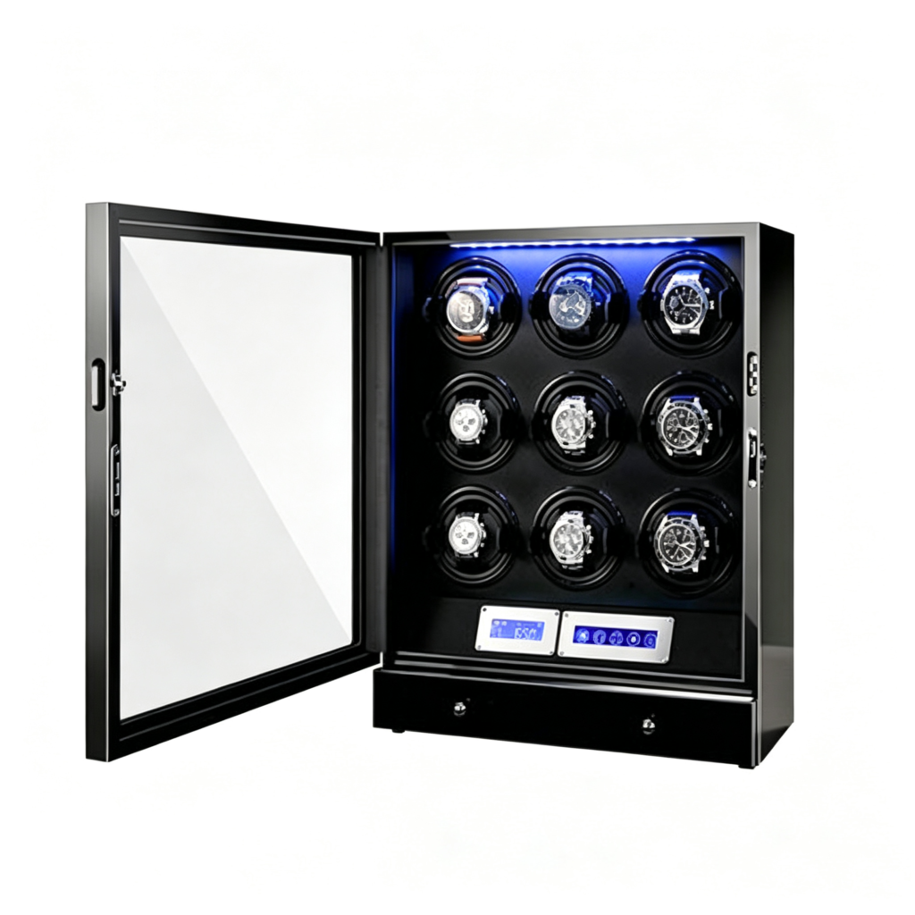 9-Watch Touchscreen Winder with Drawer