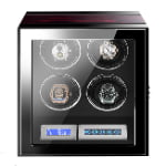 4 Watch Winder with LED Light and Japanese Mabuchi Motor
