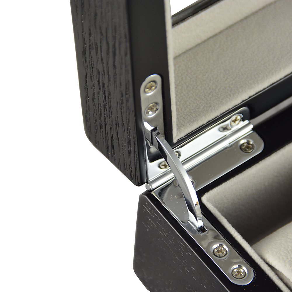 watch collector box with twelve watch storage compartments