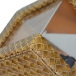 Single Woven Watch Winder with Premium PU Leather Finish