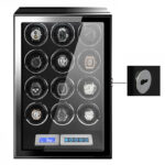 Carbon Fiber 12 Watch Winder with Adjustable TPD