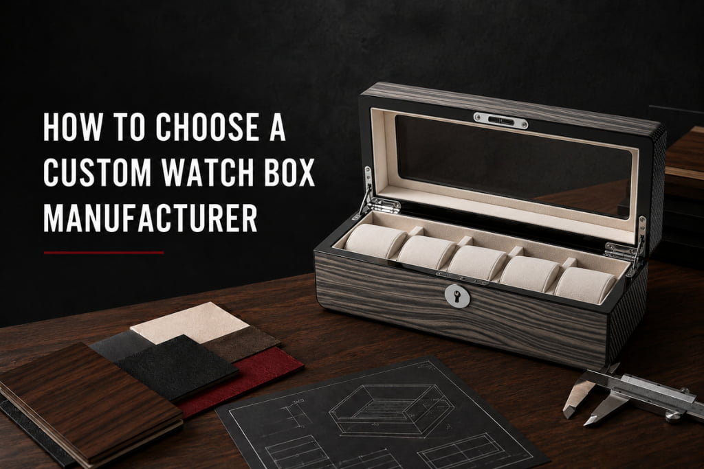 How to Choose a Custom Watch Box Manufacturer?