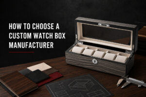 How to Choose a Custom Watch Box Manufacturer?