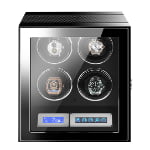 Carbon Fiber 4 Watch Winder with Adjustable TPD and Japanese Mabuchi Motor