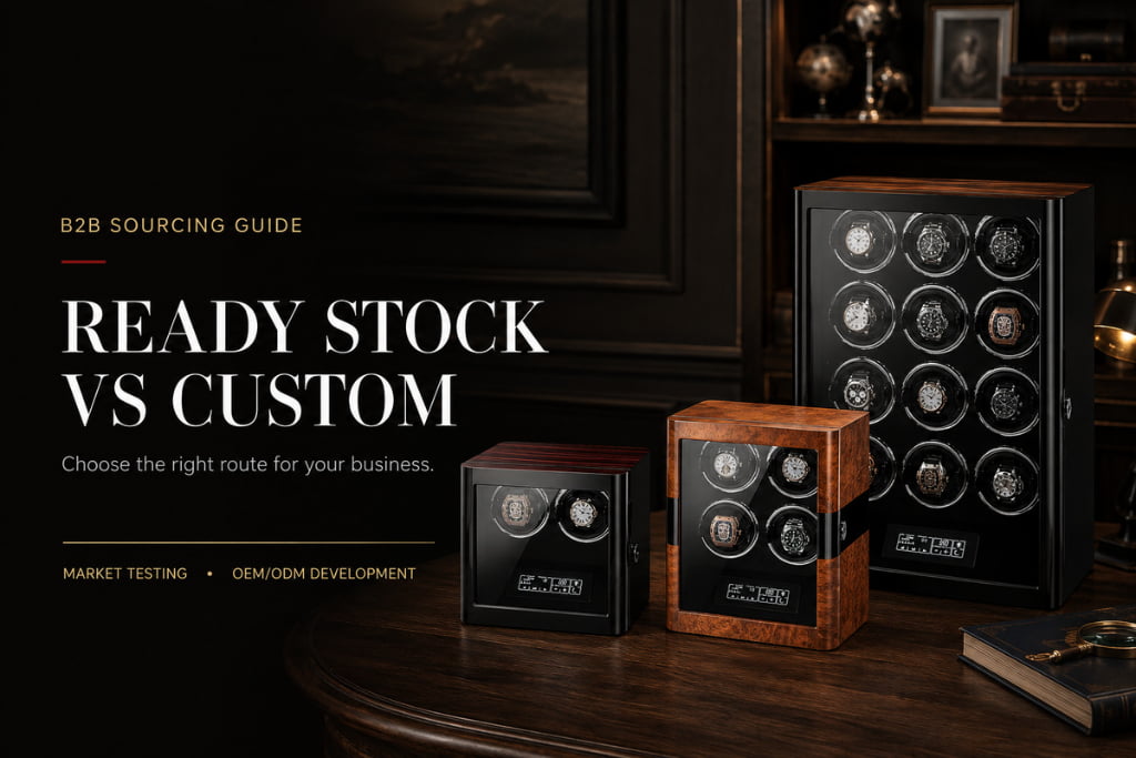 Ready Stock vs Custom Watch Winders: Which Is Better for Your Business?