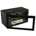 Carbon Black 3 Watch Winder with Touchscreen Control and Adjustable TPD