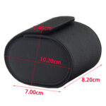Pebbled Grain PU Leather 1 Watch Roll for Luxury Travel Storage