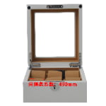 High Glossy White with Camel 6 Watch Case