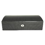 Arc 12 watch display case with carbon fibre exterior and front lock
