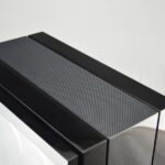 9 watch winder with carbon fiber top finish and high-gloss black cabinet