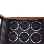 Sextuple Watch Winder LED detail with Door sensor