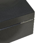 Apricot velvet watch compartments inside collector case