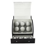 12 o'clock return watch winder front with LCD display screen