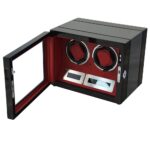 ODM double watch winder with LED light