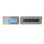 9 watch winder touchscreen control panel displaying 650 TPD setting and touch controls