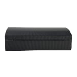 12 watch holder case open with apricot velvet interior