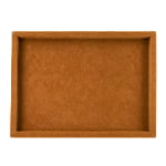 Empty velvet watch display tray with 18 storage positions