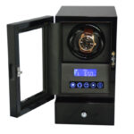 Premium 1 Watch Winder open with touch screen