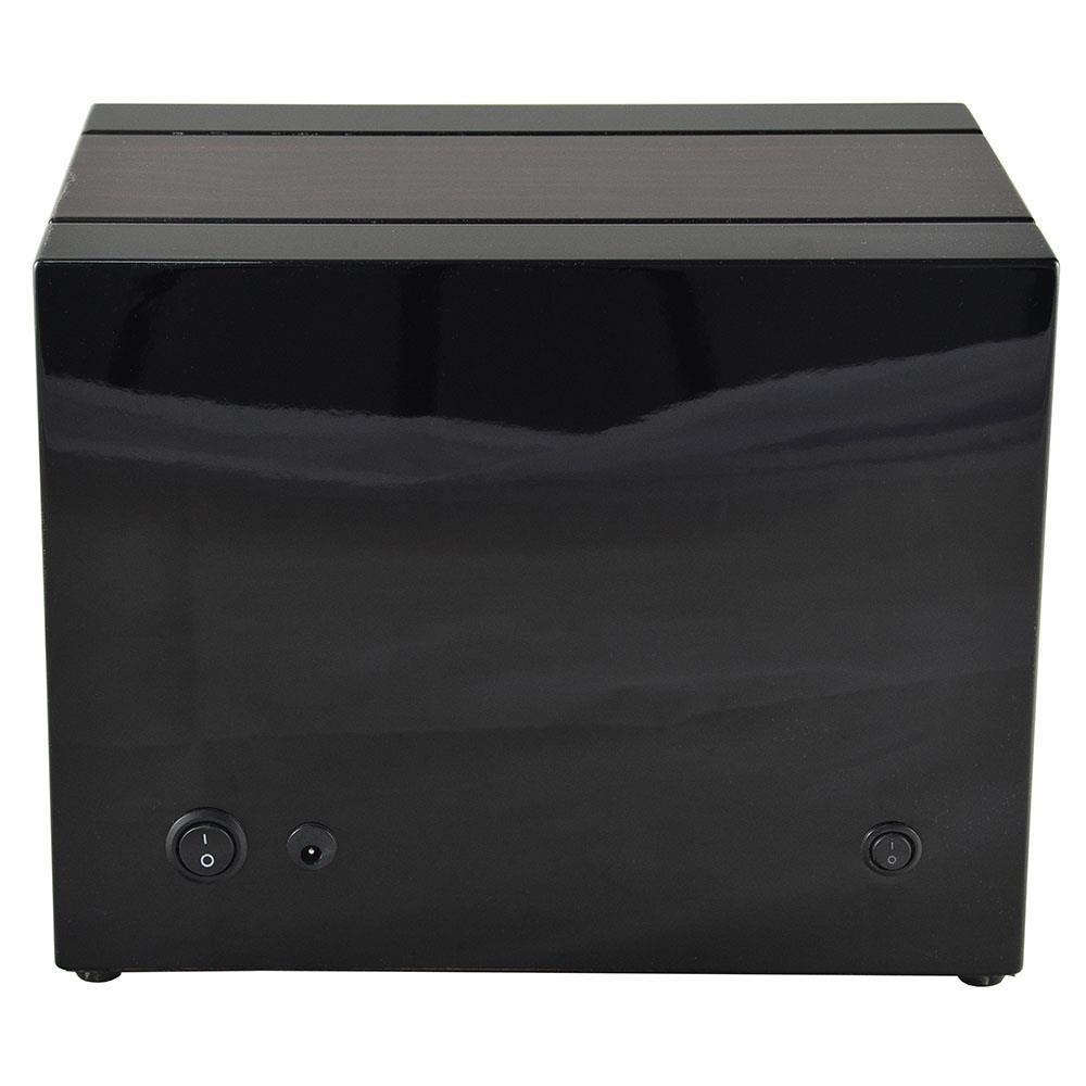 wholesale double watch winder case back side with power socket