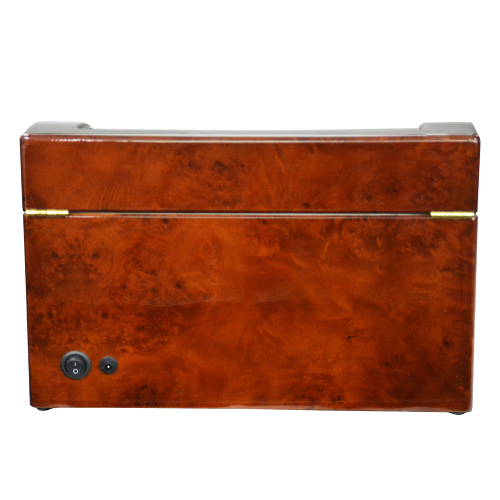 Watch winder case with door sensor function for automatic watch storage