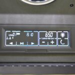 3 watch winder touchscreen control panel with winding settings