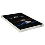 White marble pattern watch accessory case back view