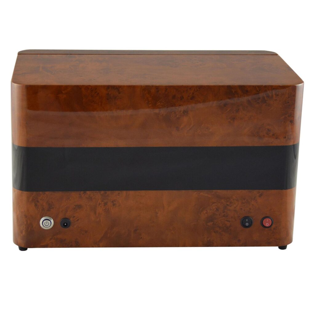 Triple Watch Winder back side with power socket