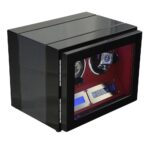 ODM double watch winder exterior with high glossy lacquer