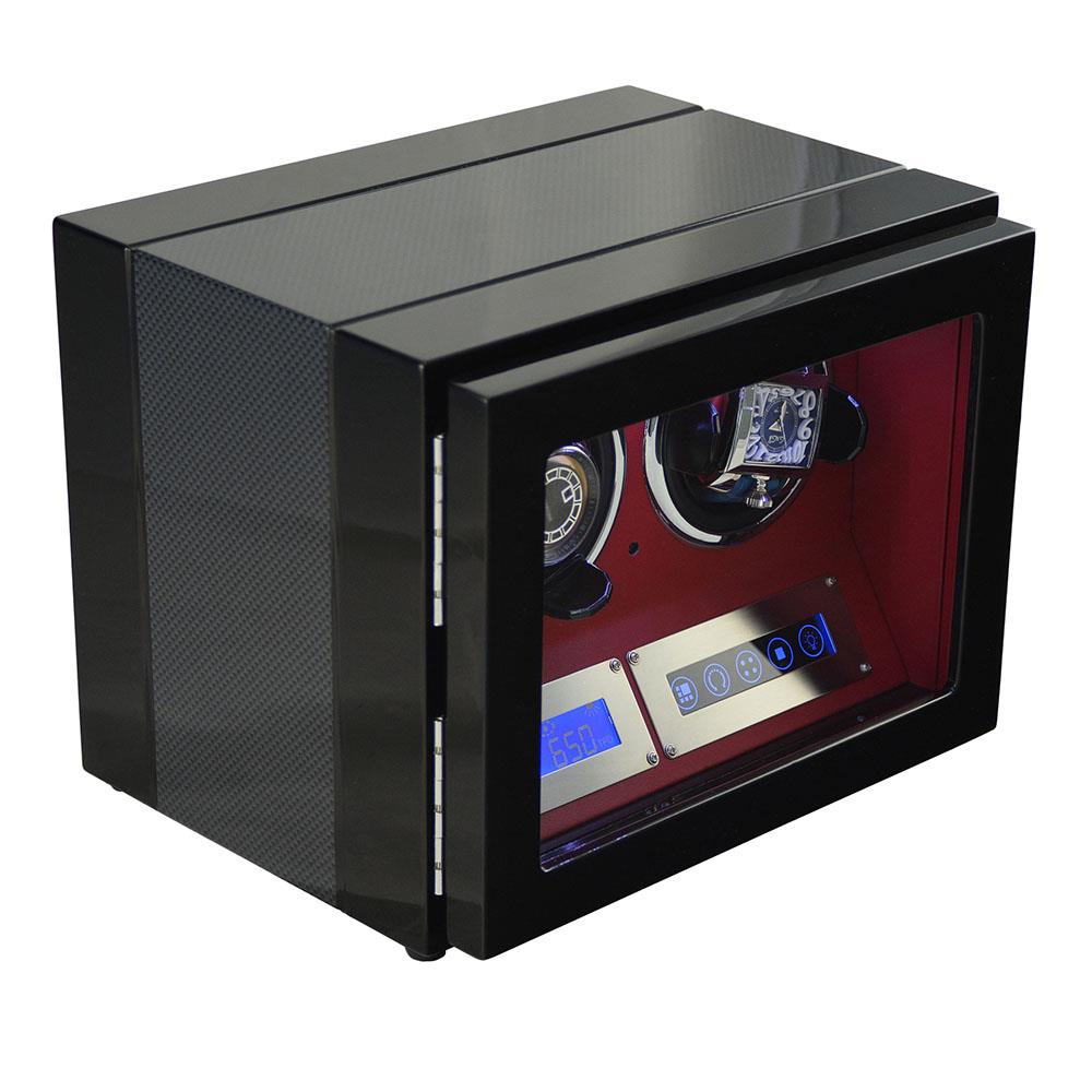 ODM double watch winder exterior with high glossy lacquer