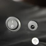 9 watch winder rear power switch and AC/DC adapter input detail