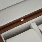 10 watch storage box with individual watch cushions and velvet lining