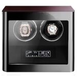 dual watch winder with fingerprint lock