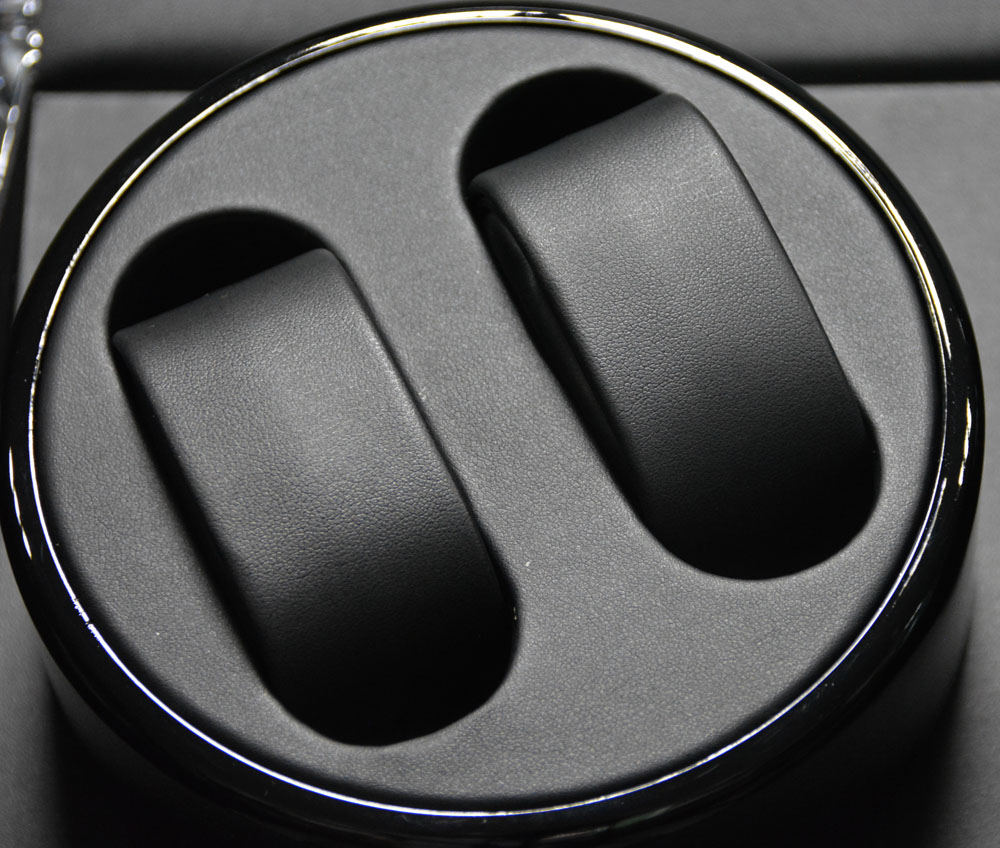 6 watch winder box with PU leather interior and watch holders