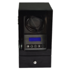 Premium 1 Watch Winder front with Black high glossy lacquer