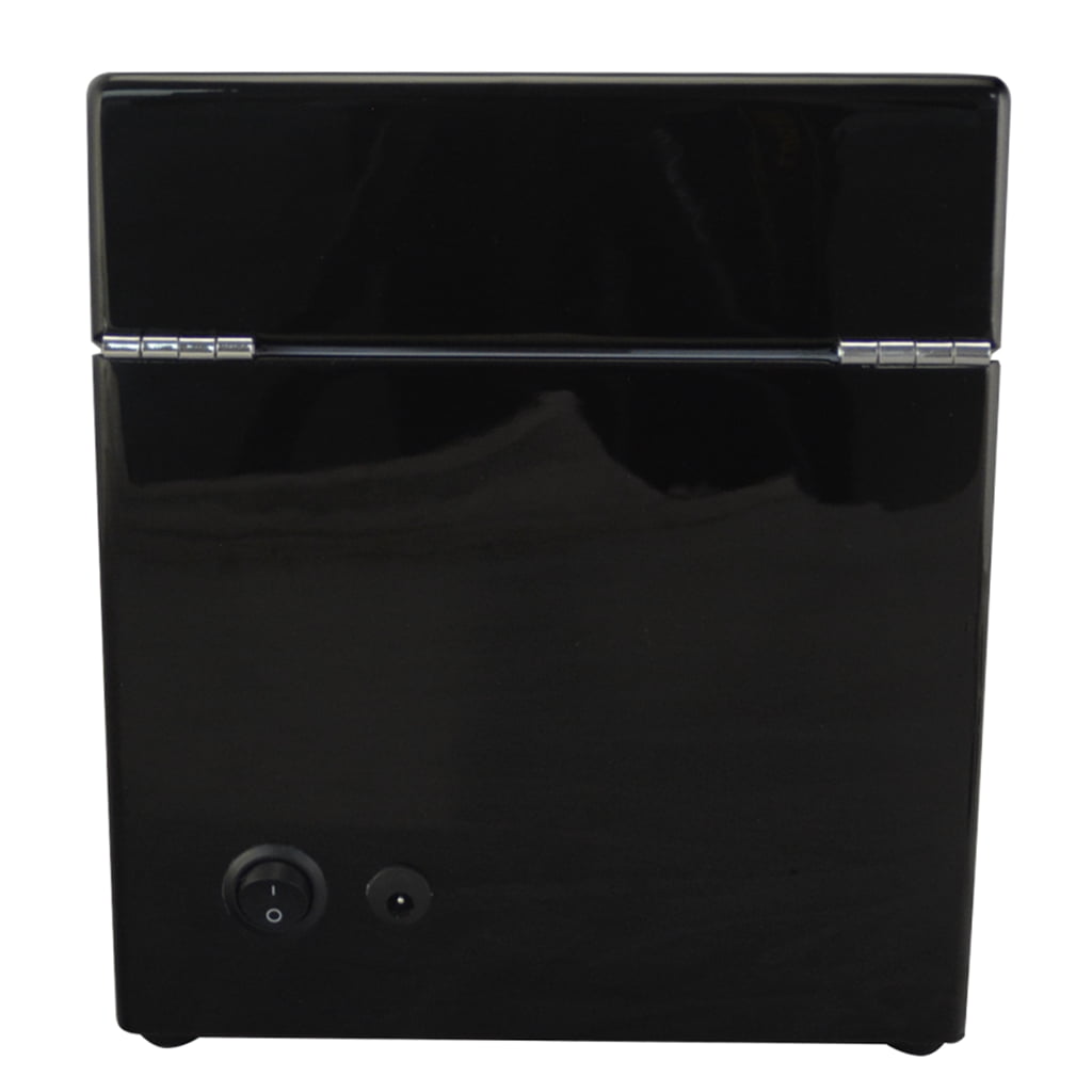 Watch storage and winder box back with PU leather wrapped MDF finish